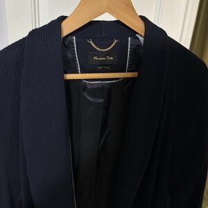 Massimo Dutti Midnight Blue Jacket